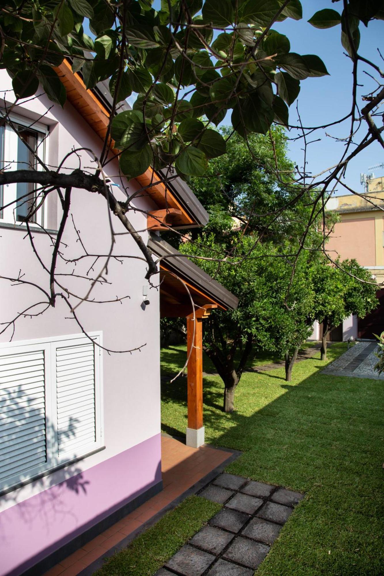 Giardino Carya - Giarre Centro Villa Bagian luar foto